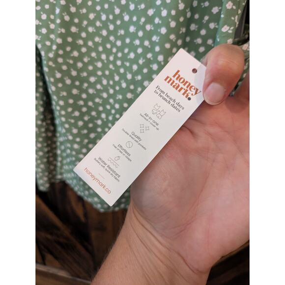 NWT Honey Mark 2-piece Swimsuit Girls Size 4t/5t Long Sleeve Rash Guard - Picture 4 of 6